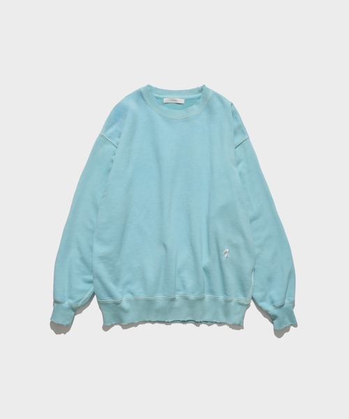 JieDa（ジエダ） トレーナー スウェット J LOGO DAMEGE SWEAT CREW