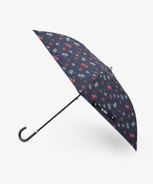 ANNA SUI（アナスイ） 折りたたみ傘 チェリープリント晴雨兼用(トップ