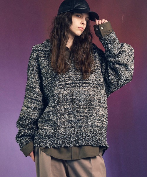 MAISON SPECIAL（メゾンスペシャル） セーター ニット 「UNISEX」Mix