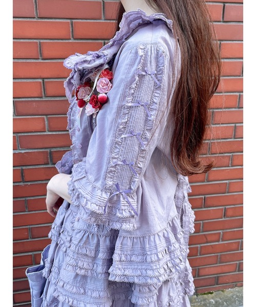 PINK HOUSE（ピンクハウス） ワンピース サッシュベルト付きローン