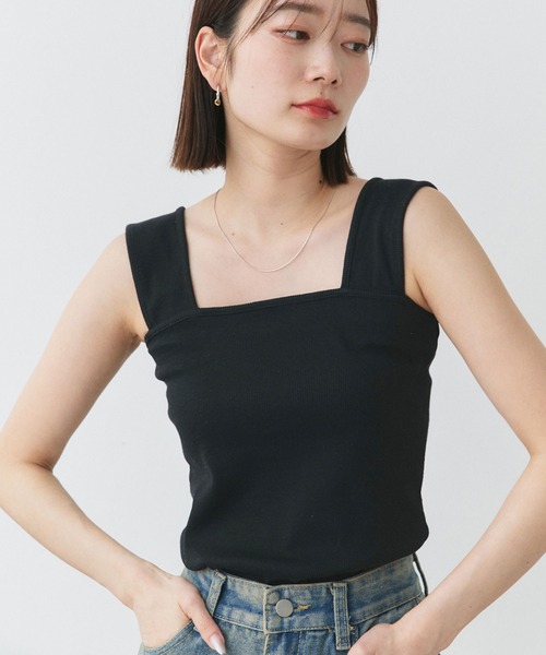 GUCCI（グッチ） ノースリーブトップス S オレンジ レディース