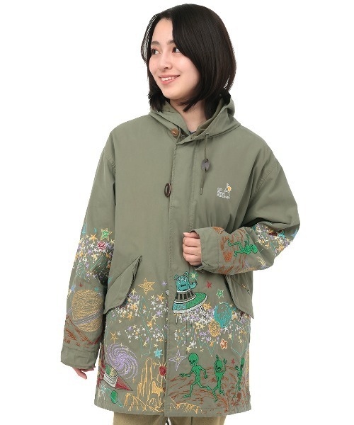 go slow caravan（ゴースローキャラバン） モッズコート コート