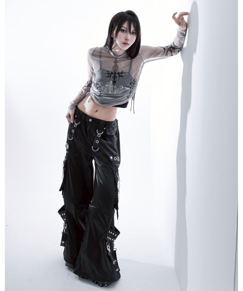 REFLEM（レフレム） パンツ 「REFLEM/レフレム」2WAYワイドボンテージ