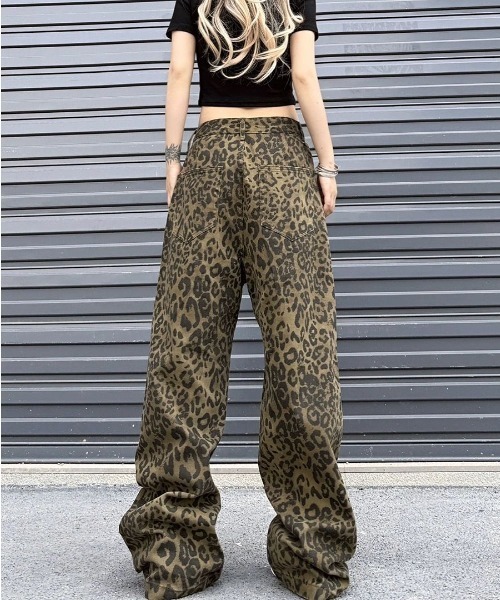 パンツ ヒョウ柄パンツ レディース : ZOZOTOWN Yahoo!店 - 通販