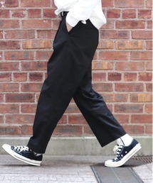 MinoriTY（マイノリティ） スラックス 2タックテーパードワイドパンツ