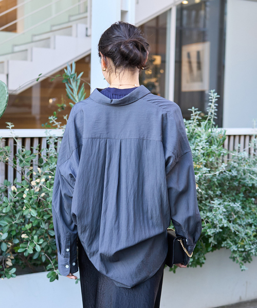 Rouge vif（ルージュ ヴィフ） ブラウス シャツ とろみレーヨン