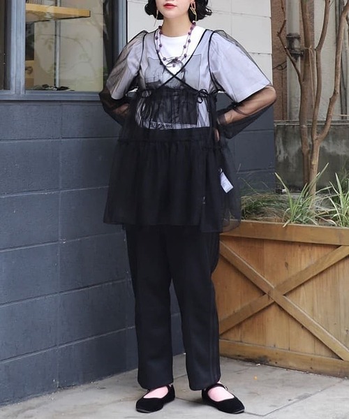 FREAK'S STORE（フリークスストア） ブラウス シャツ チュールパフ