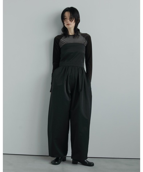 anuke（アンヌーク） サロペット オーバーオール Wide Bare