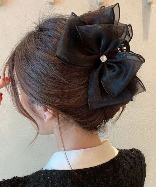 miniministore（ミニミニストア） ヘアクリップ リボンヘアクリップ