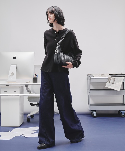 selle glant（セレグランテ） ハンドバッグ SIDE DESIGN TUCK HALF