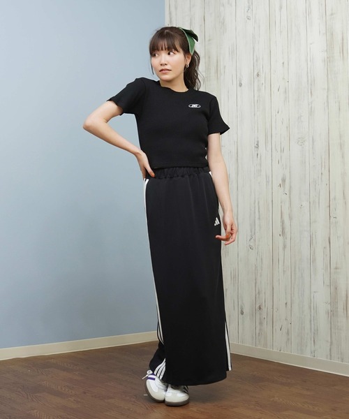 adidas（アディダス） スカート ロングスカート Iライン ジャージ素材