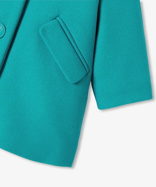 jacadi（ジャカディ） コート アウター フェイクファー襟ウールコート