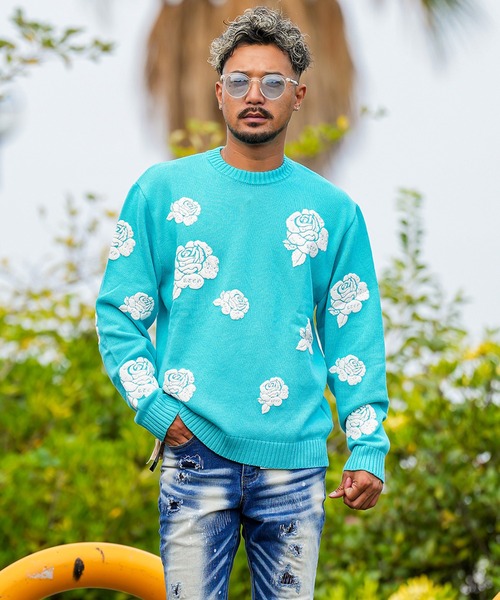 adamsJUGGLER（アダムスジャグラー） セーター ニット RTEGローズ