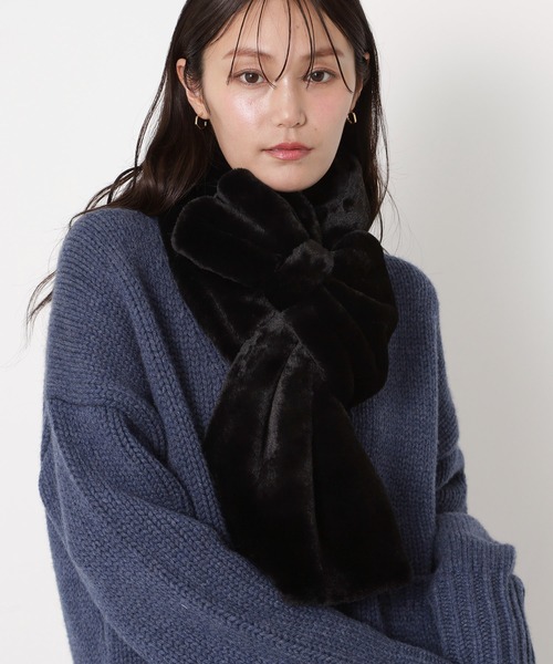PAUL&JOE（ポール＆ジョー） マフラー ストール 「WEB限定」フェイク