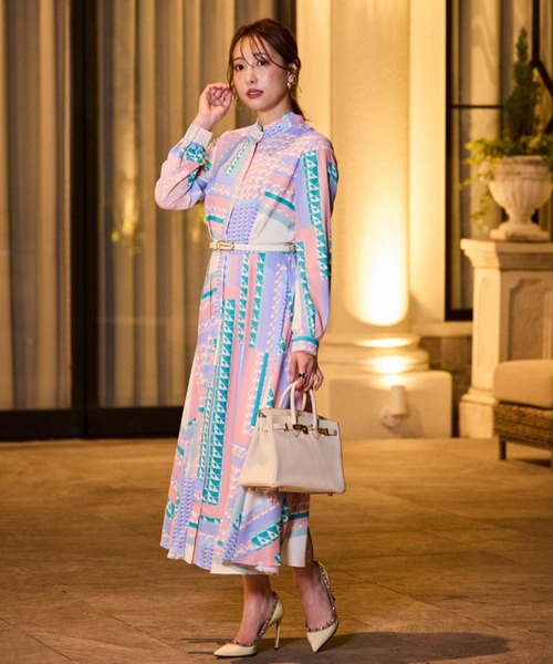 PINKY&DIANNE（ピンキー アンド ダイアン） ワンピース 「冨張愛コラボ