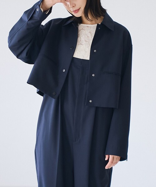 RONEL ジャケット テーラードジャケット 「VERYコラボ」クロップド