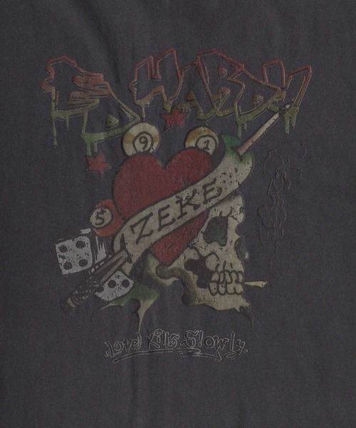 Ed Hardy（エド・ハーディー） タンクトップ ピグメント加工