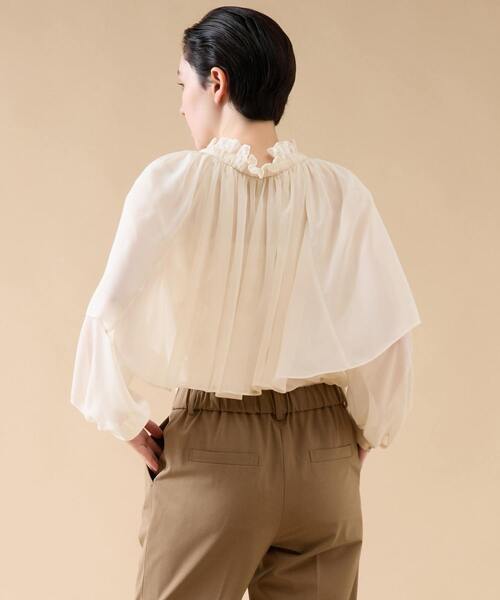 martinique（マルティニーク） ブラウス シャツ ケープブラウス