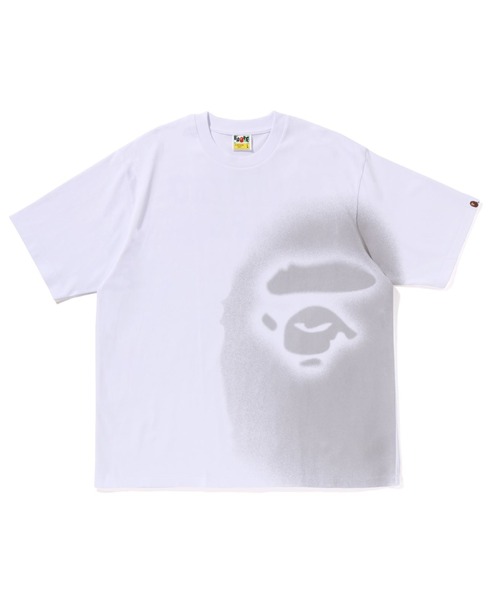 A BATHING APE（アベイシングエイプ） tシャツ SPRAY PRINT APE HEAD