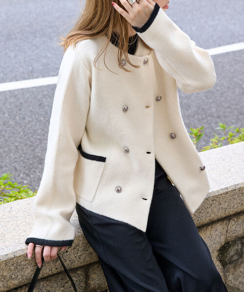 KOBE LETTUCE（神戸レタス） ジャケット ノーカラージャケット ダブル