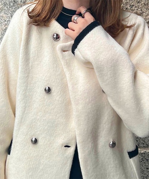 KOBE LETTUCE（神戸レタス） ジャケット ノーカラージャケット ダブル