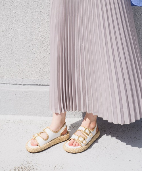 STEVE MADDEN（スティーブ・マデン） サンダル 厚底ダブルベルト