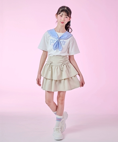 mezzo piano Junior（メゾピアノ ジュニア） パンツ ドロスト