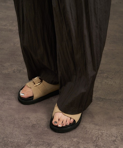 SALON adam et rope'（サロン アダム エ ロペ） パンツ ウールナイロン