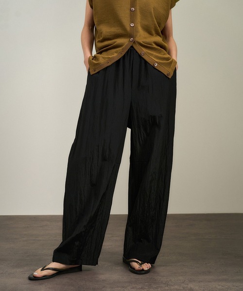 SALON adam et rope'（サロン アダム エ ロペ） パンツ ウールナイロン