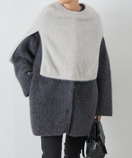 BEARDSLEY（ビアズリー） コート アウター ファーニットコート