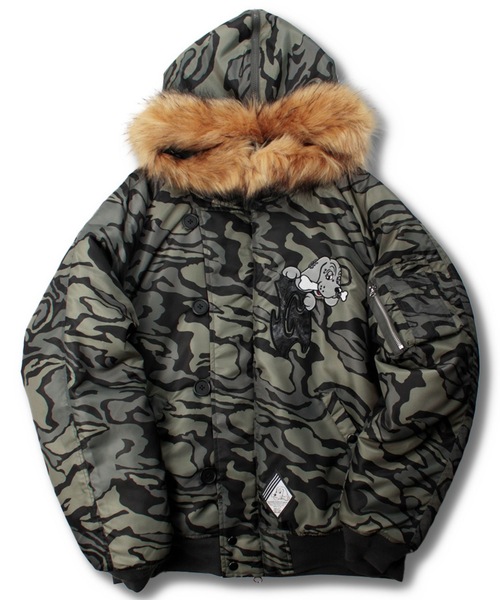 GALFY（ガルフィー） ミリタリージャケット モッズコート 犬2B ”改