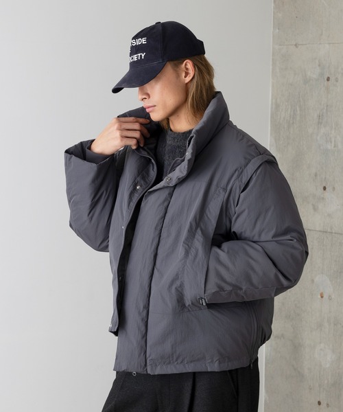 DRAW ブルゾン アウター DRAW(ドロー) / デタッチャブルジップアップ