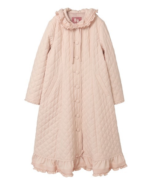 PINK HOUSE（ピンクハウス） コート アウター フリルフード付き