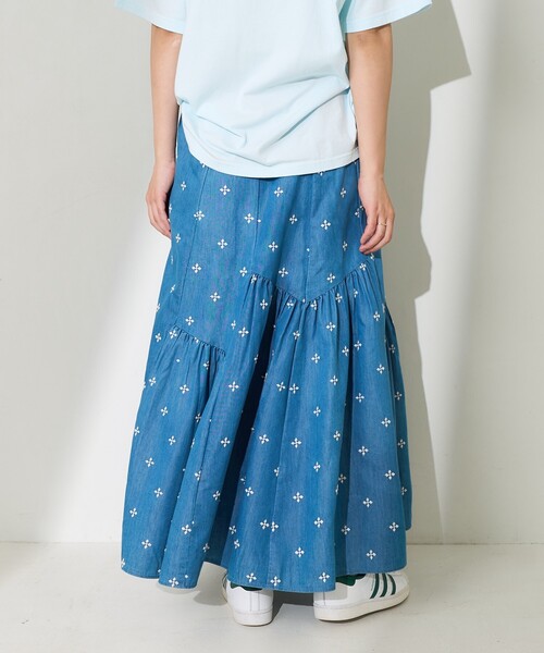 FREAK'S STORE（フリークスストア） スカート インド 小花柄刺繍