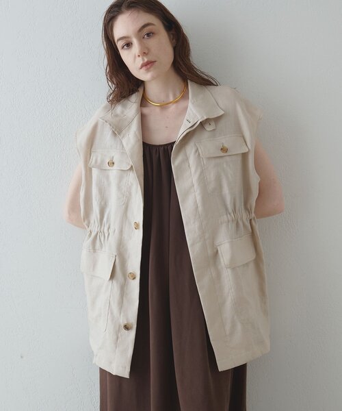 Drawing Numbers（ドローイングナンバーズ） ベスト ジレ 「Drawing