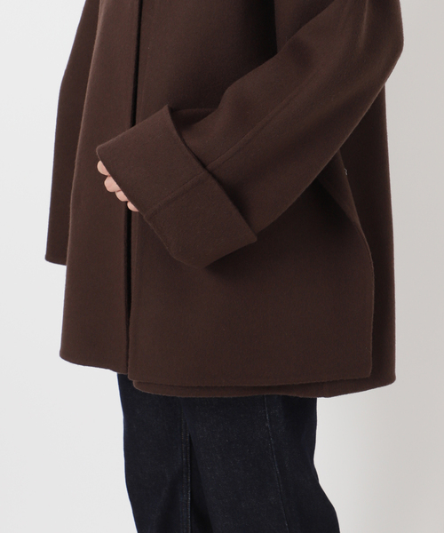 SLOBE IENA（スローブイエナ） ノーカラーコート コート 「ストール