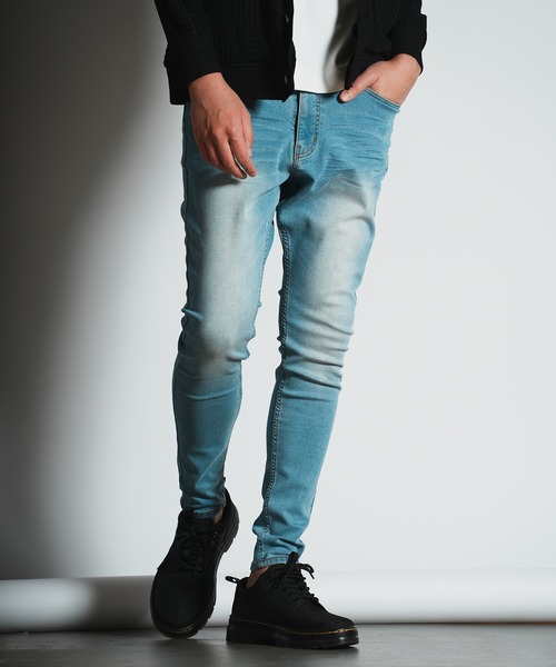 RATTLE TRAP（ラトルトラップ） ジーンズ ハイパーストレッチサルエル