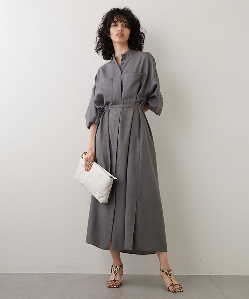 Whim Gazette（ウィム ガゼット） ワンピース シャツワンピース ウール