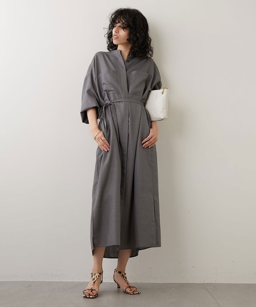 Whim Gazette（ウィム ガゼット） ワンピース シャツワンピース ウール