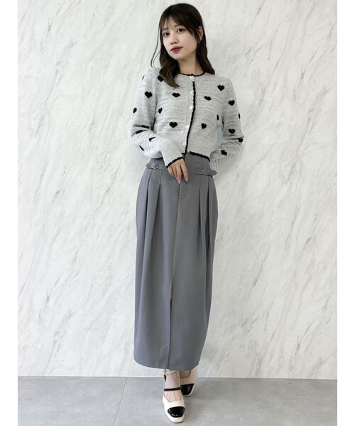 dazzlin（ダズリン） スカート ベルトコルセットスラックスライク