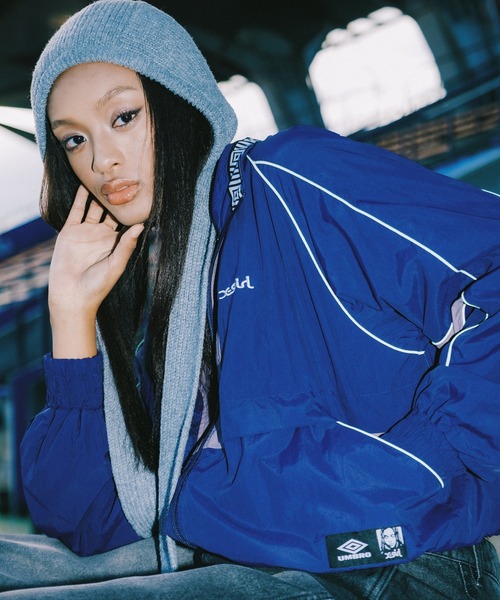 umbro（アンブロ） ブルゾン アウター X-girl x UMBRO TRACK JACKET