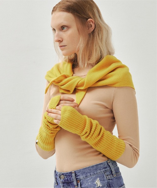 Elegancese ストール マフラー 「elegancese」diamond knit scarf