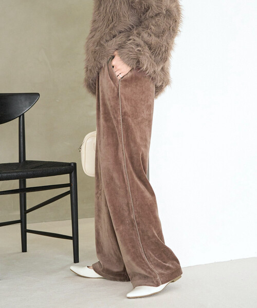 FREAK'S STORE（フリークスストア） パンツ 限定展開 カット ベロア