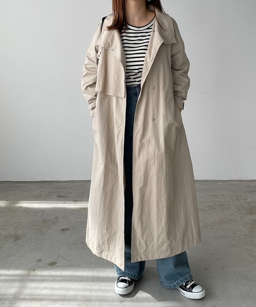 210nouve（トゥージュヌーヴ） トレンチコート コート スタンドカラー