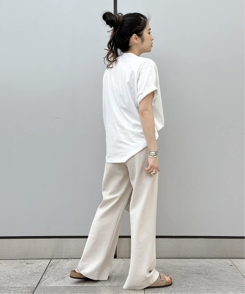 AP STUDIO スラックス パンツ エラスティックパンツ レディース
