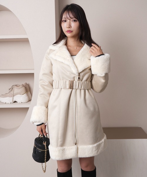 LIP SERVICE（リップサービス） ムートンコート ボアコート