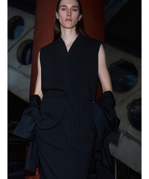 CIS.（シス） ベスト ジレ パッドショルダーCIS.ジレ ウォッシャブル