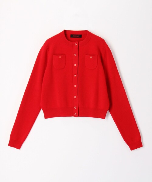 CABaN（キャバン） カーディガン コットンカシミヤ クルーネック