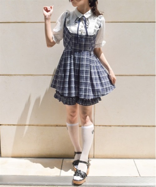 axes femme（アクシーズ ファム） セットアップ ドッキング風