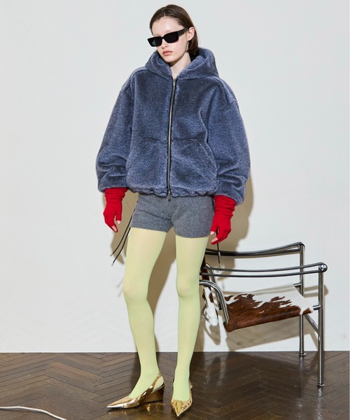 MAISON SPECIAL（メゾンスペシャル） ブルゾン アウター Fur Hoodie